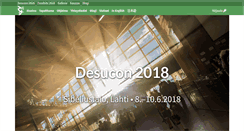 Desktop Screenshot of desucon.fi